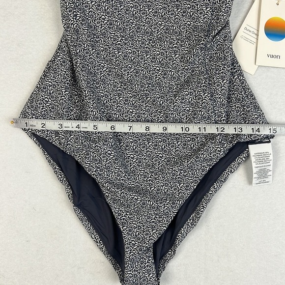 Vuori Swim Vuori Dune One Piece Swimsuit Azure Mini Samba Size L